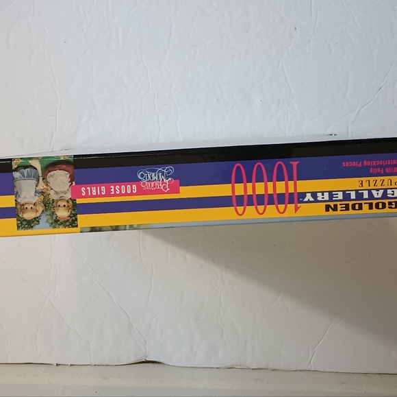 New Sealed Vtg 1992 Golden Gallery Goose Girls Precious Moments 1000Pc Puzzle - Picture 4 of 11